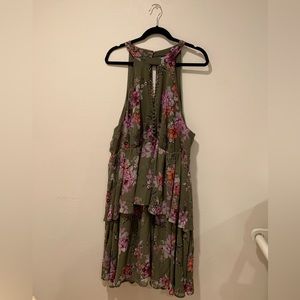 Torrid Floral Layered Dress